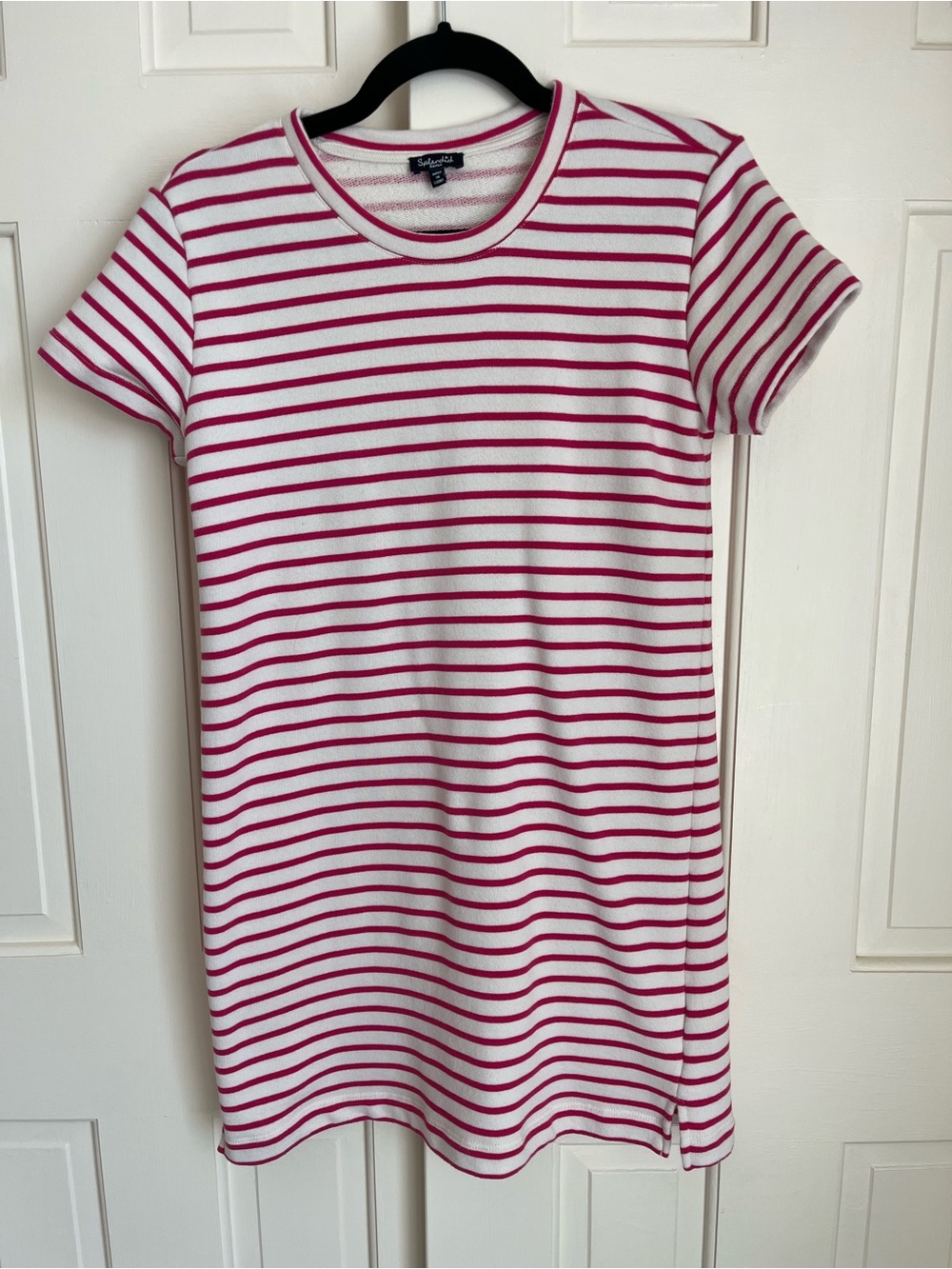 Pink striped t-shirt dress Splendid